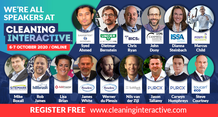 Keynote speakers at Cleaning Interactive